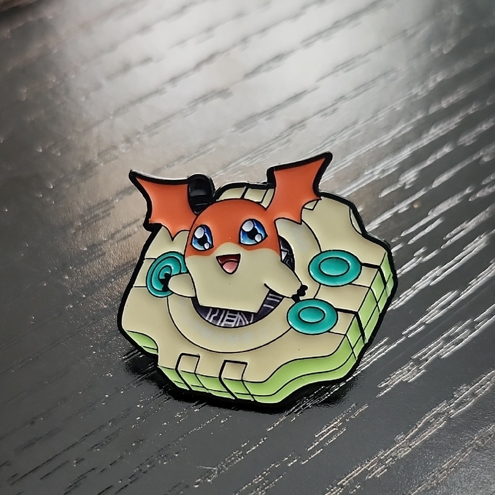 Patamon Enamel Pin from the Digimon Adventure Series